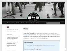 Tablet Screenshot of lindynijmegen.org